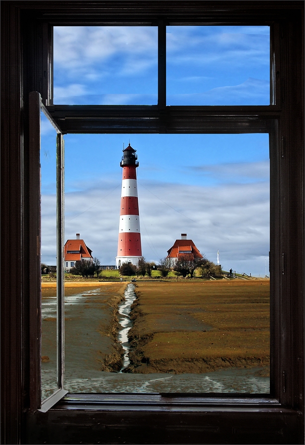 * Ausblick Westerhever *