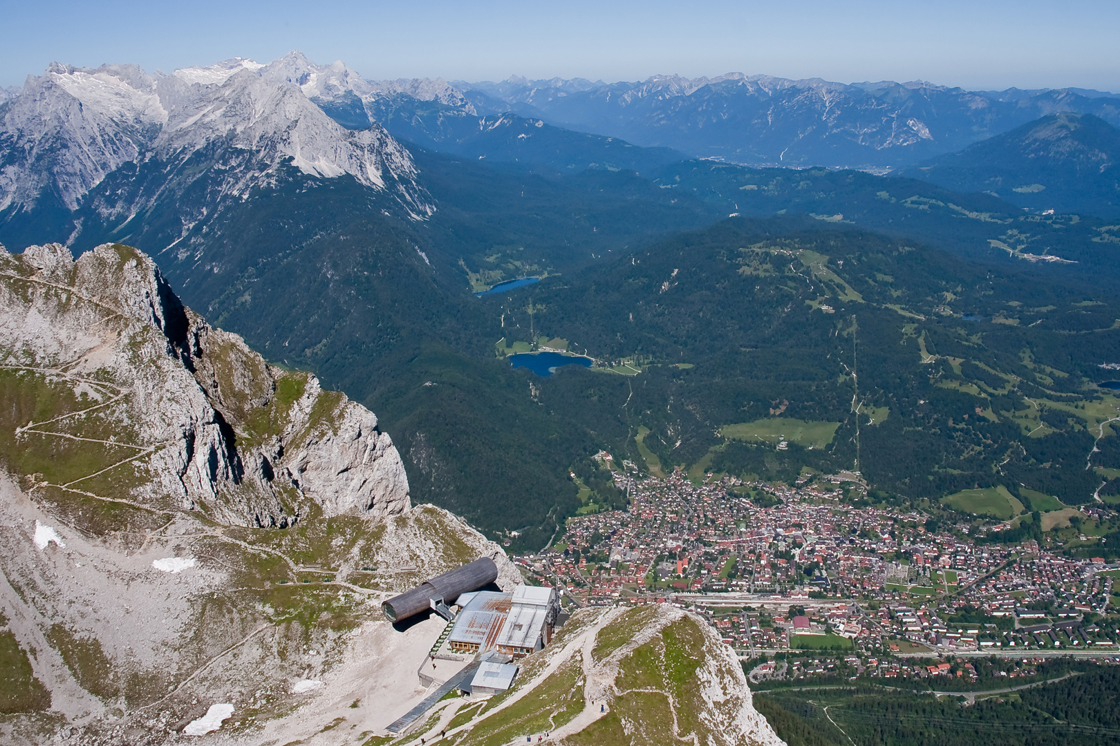 Ausblick Westliche Karwendelspitze