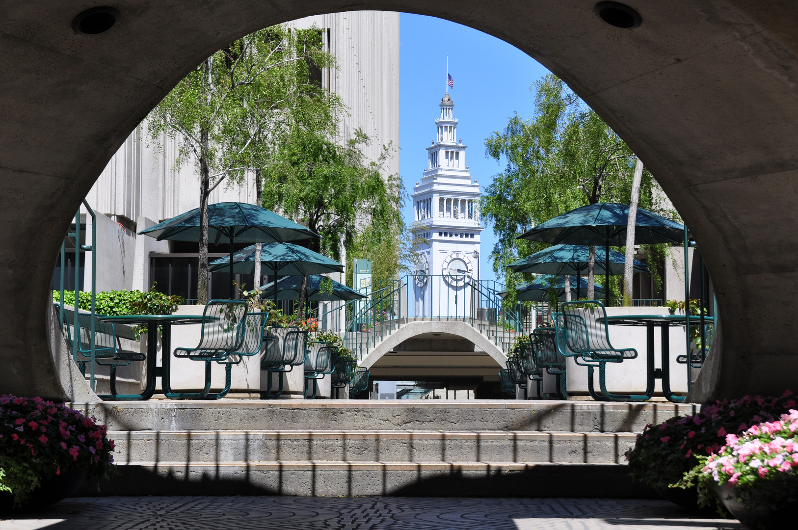 Ausblick zum Ferry Building