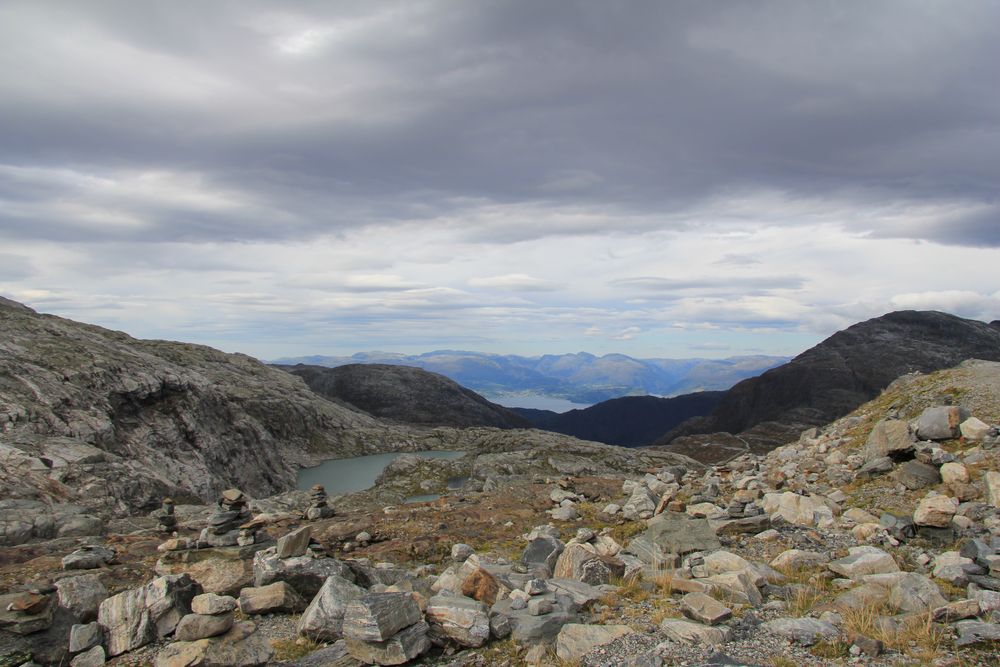 Ausblick zum Fjord