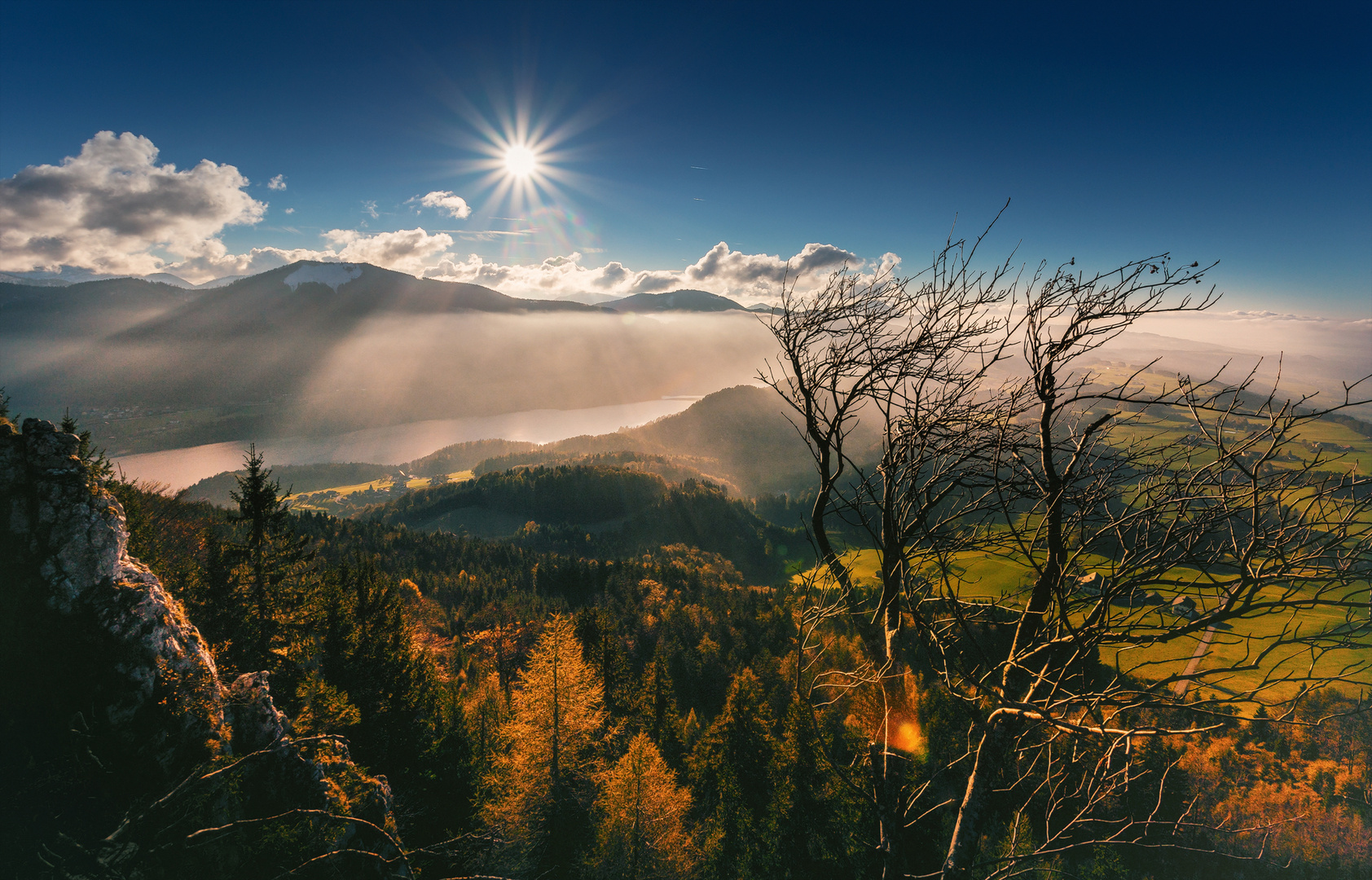 Ausblick zum Fuschlsee