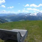 Ausblick zum Speicher Durlassboden (Zillertal)