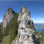 Ausblick zum Traunstein-Gipfel