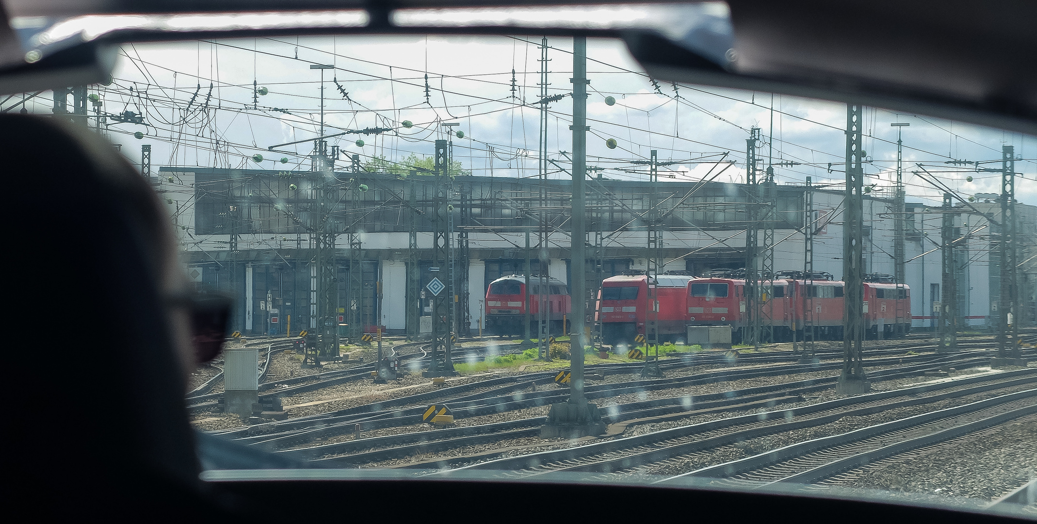 Ausblick zur Ellokhalle