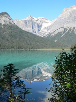 Ausblicke am Emerald Lake