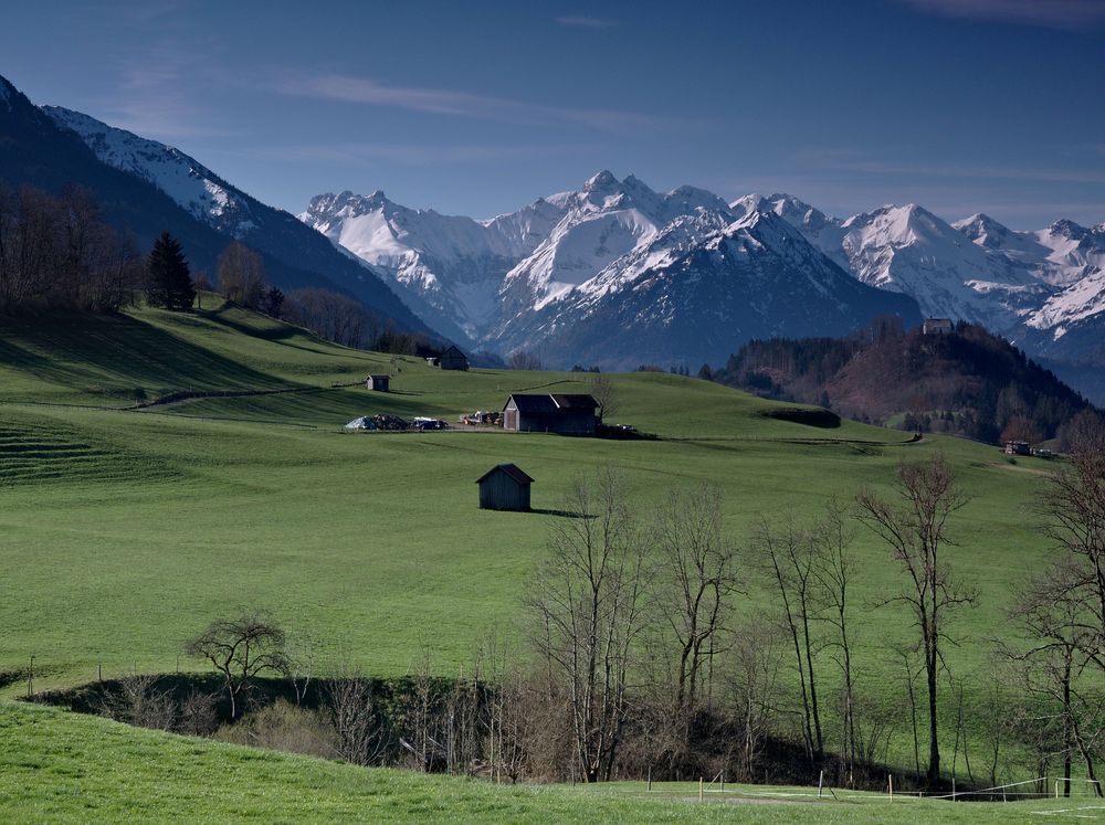 Ausblicke auf dem Weg nach Hinang