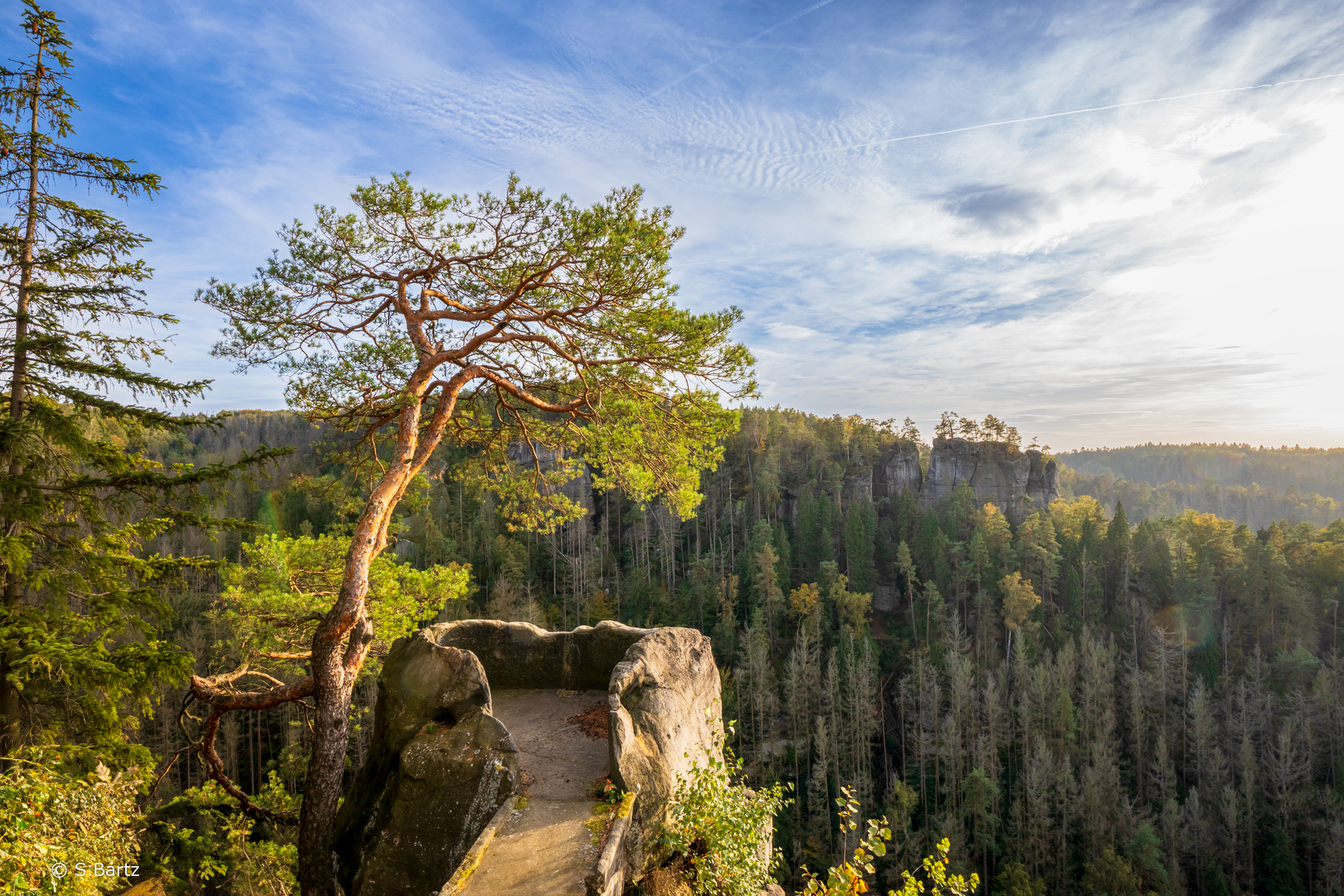 Ausblicke Burg Hohnstein (08)