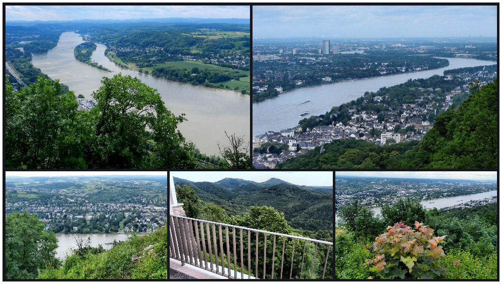 Ausblicke vom Drachenfels