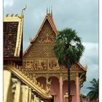 Ausblicke vom Wat That Luang - Vientiane, Laos