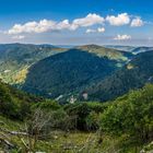 Ausblicke von der Route des Cretes