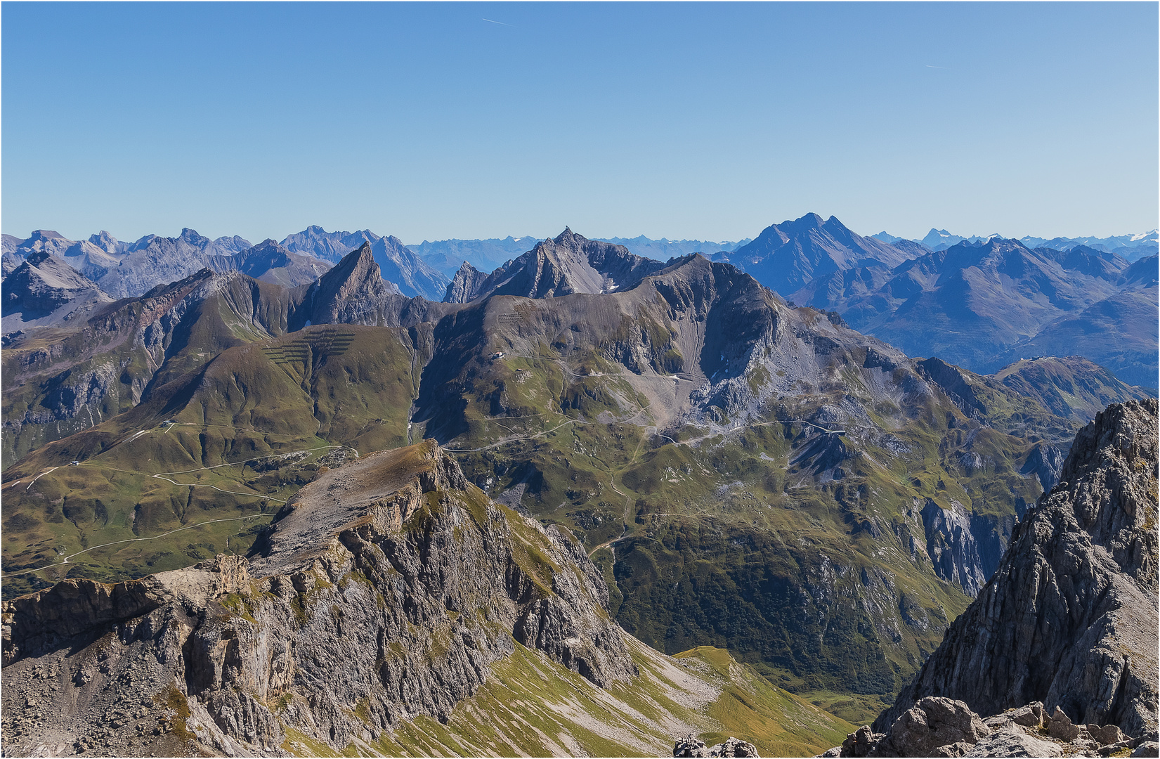 Ausblicke von der Wildgrubenspitze