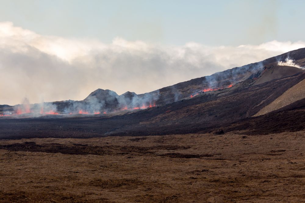 Ausbruch des Piton de La Fournaise (1) Foto & Bild africa, eastern
