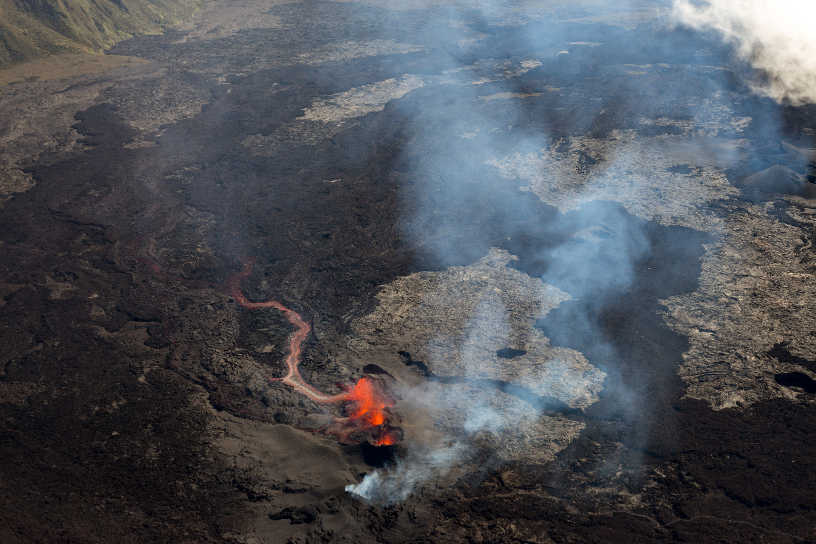 Ausbruch des Piton de La Fournaise (4)