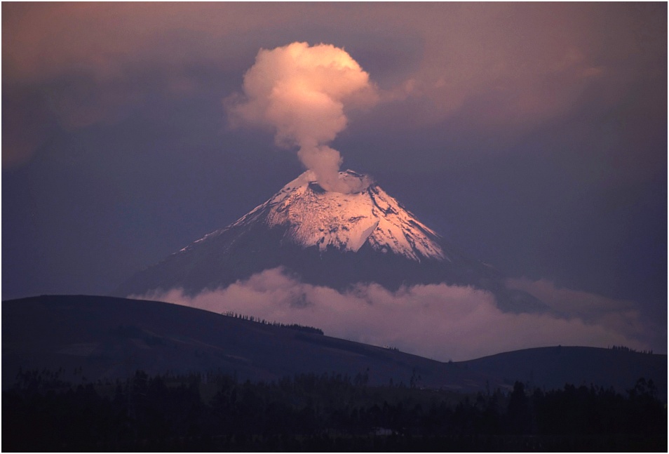 Ausbruch des Tungurahua