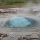 Ausbruch Strokkur-Geysir auf Island