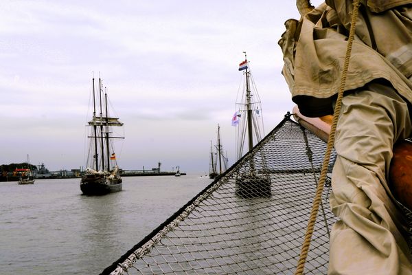 Auschleusen, durch...