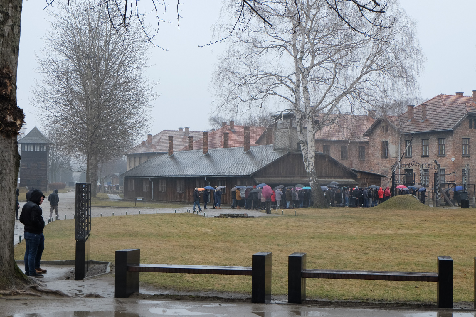 Auschwitz (1) ... just a few steps to entry...