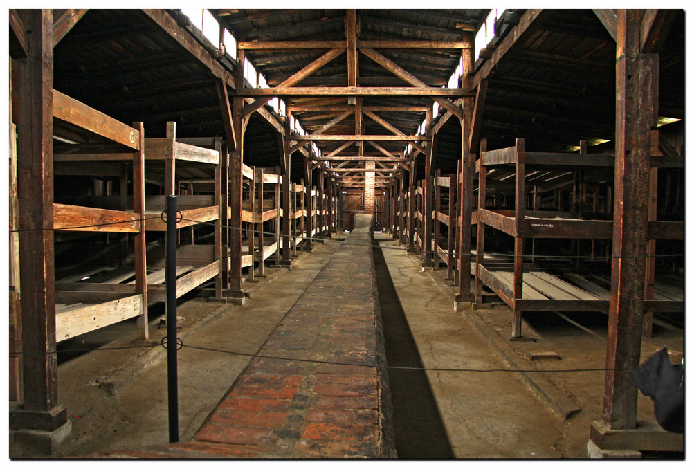 Auschwitz barrack