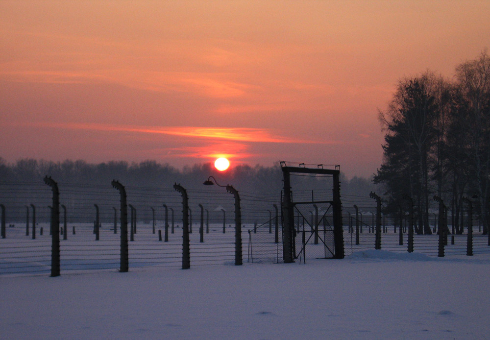 Auschwitz Birkenau (9) - Sonne über Auschwitz