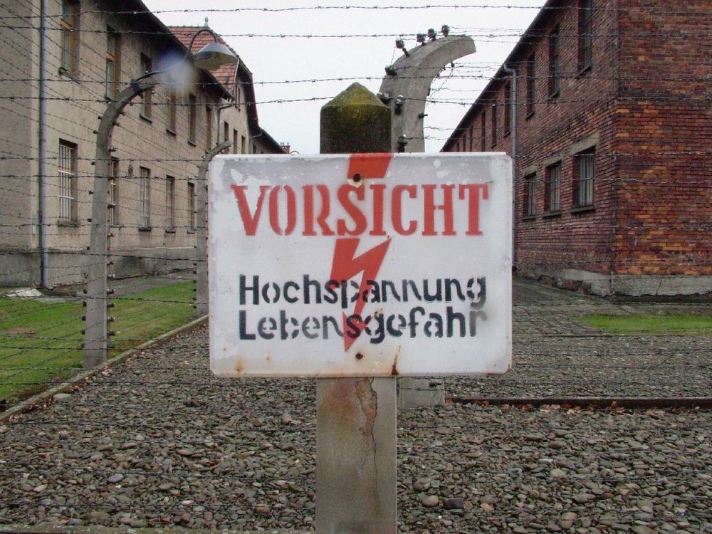 Auschwitz Umzäunung