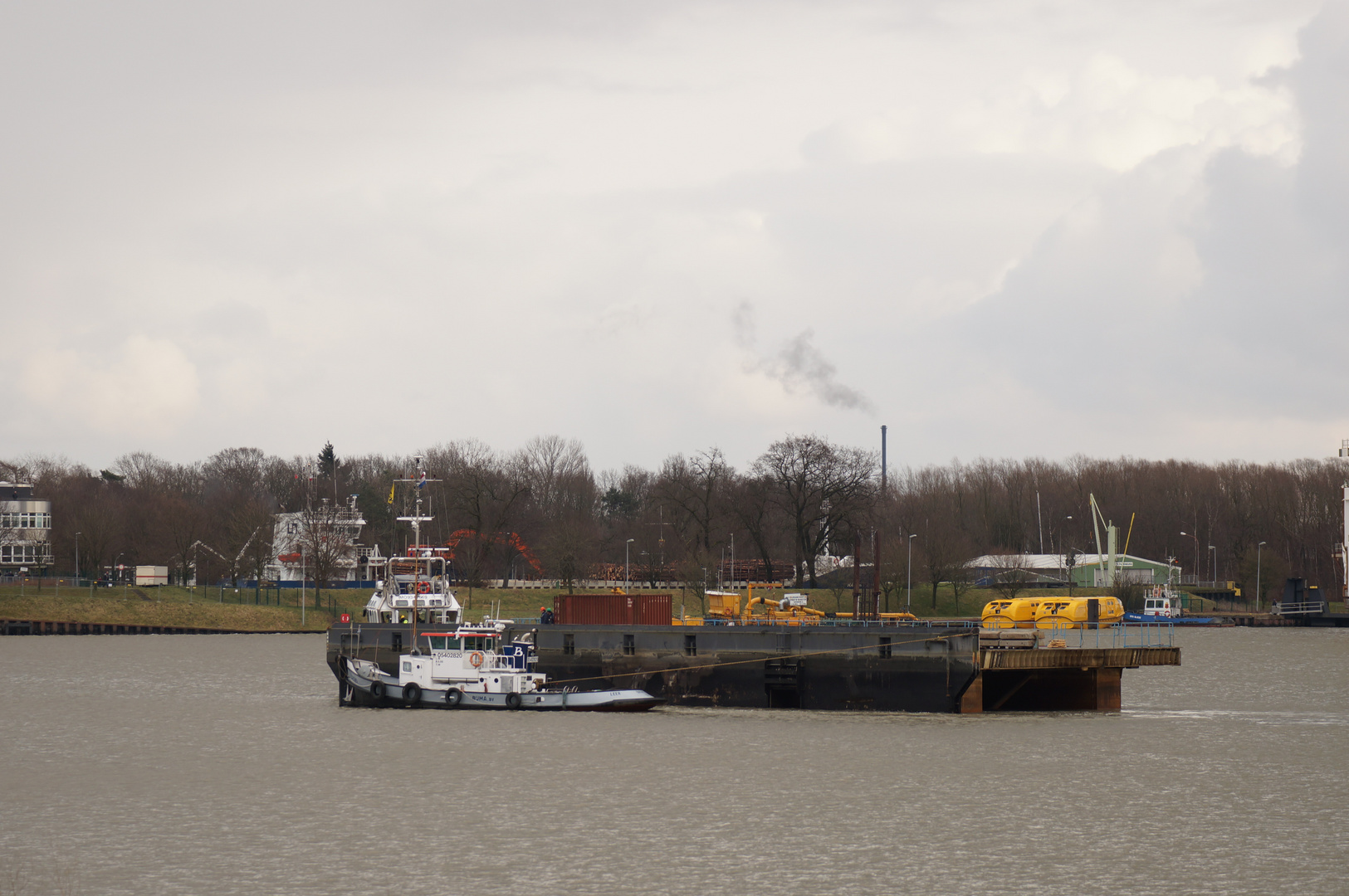 Ausdocken auf der Meyer Werft Teil 14