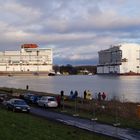 Ausdocken auf der Meyer Werft Teil 21