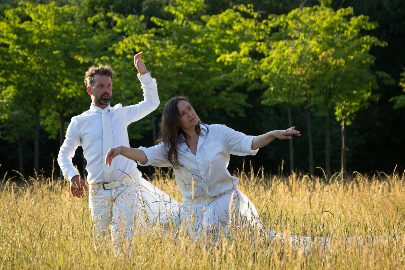 Ausdruckstanz im Feld