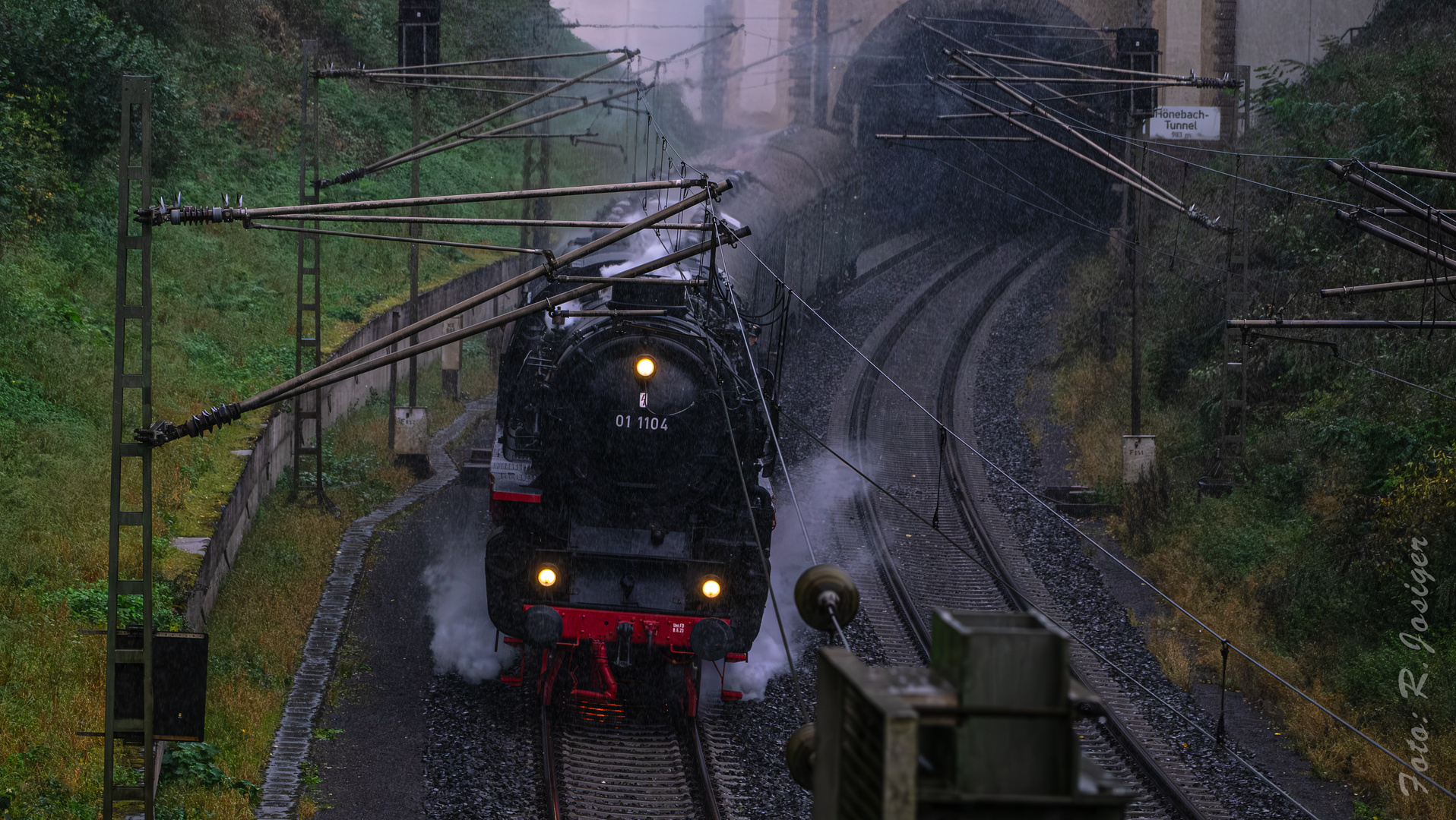 Ausfahrt am Tunnel Höhnebach 