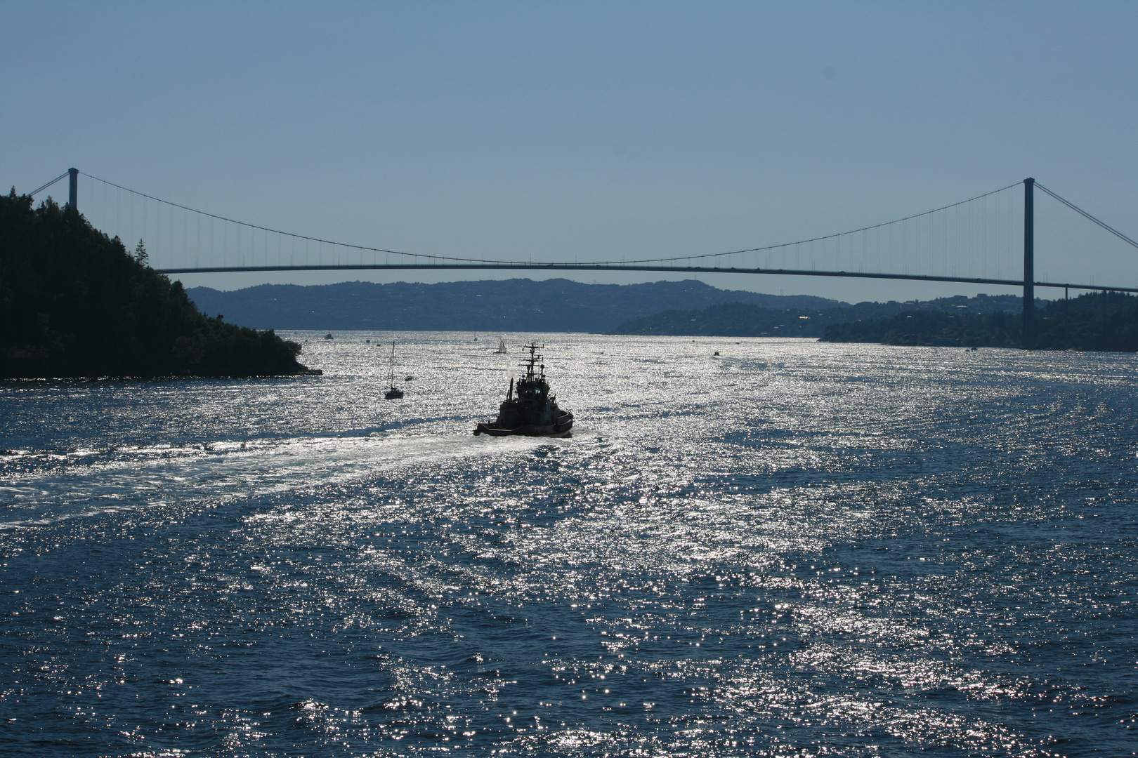 Ausfahrt aus Bergen