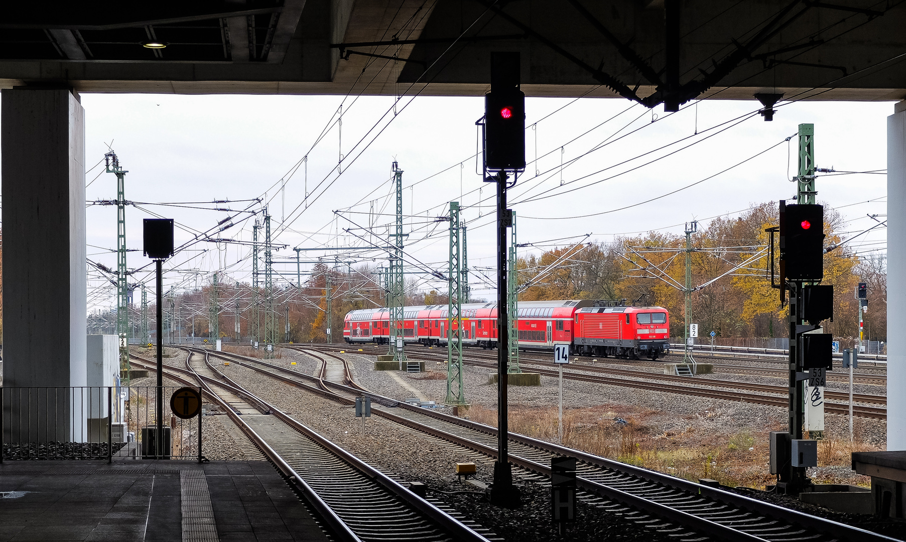 Ausfahrt aus Berlin Südkreuz