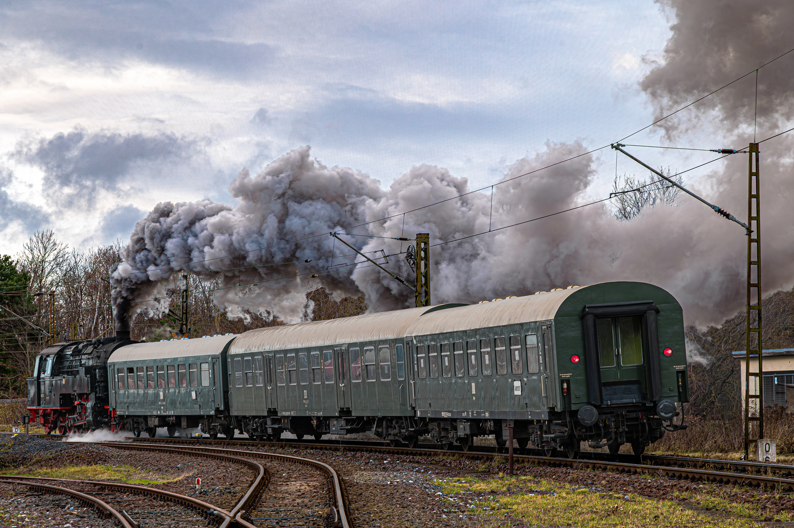 Ausfahrt aus Blankenburg/ Harz