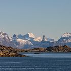 AUSFAHRT aus dem RAFTSUND - die Grenze zwischen Lofoten und Vesteralen