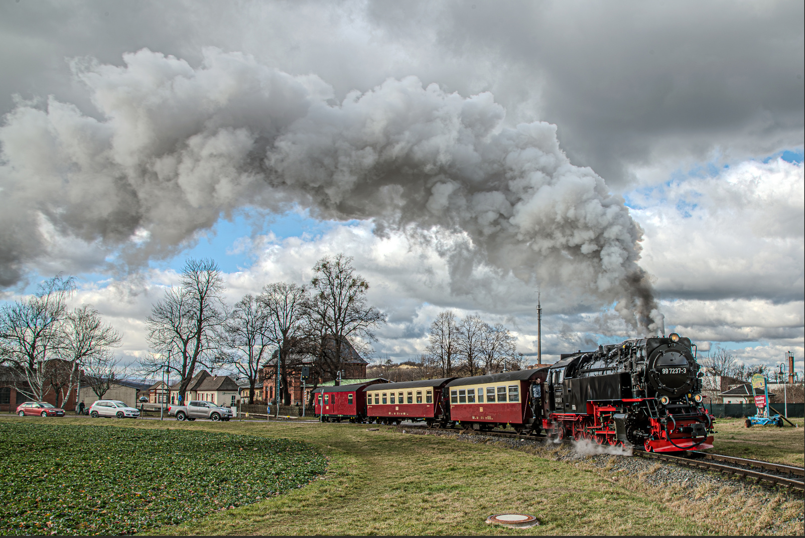 Ausfahrt aus Gernrode