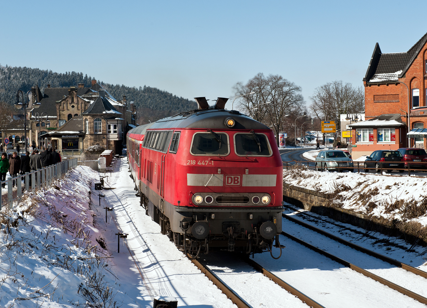 Ausfahrt aus Goslar