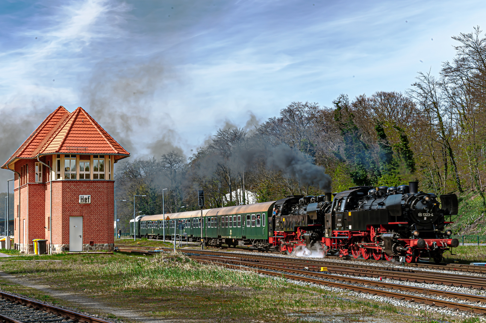 Ausfahrt aus Heringsdorf