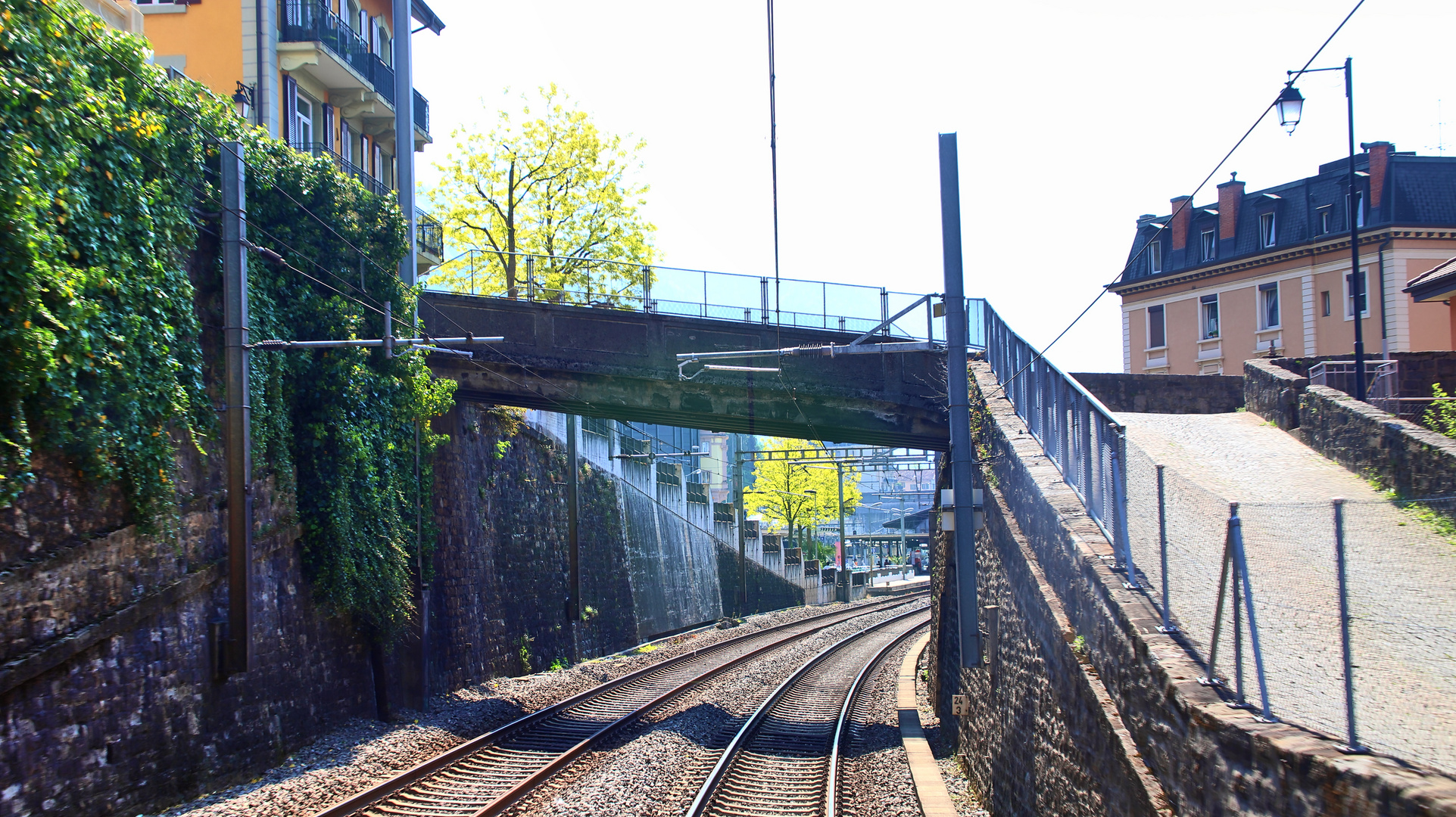 Ausfahrt aus Montreux