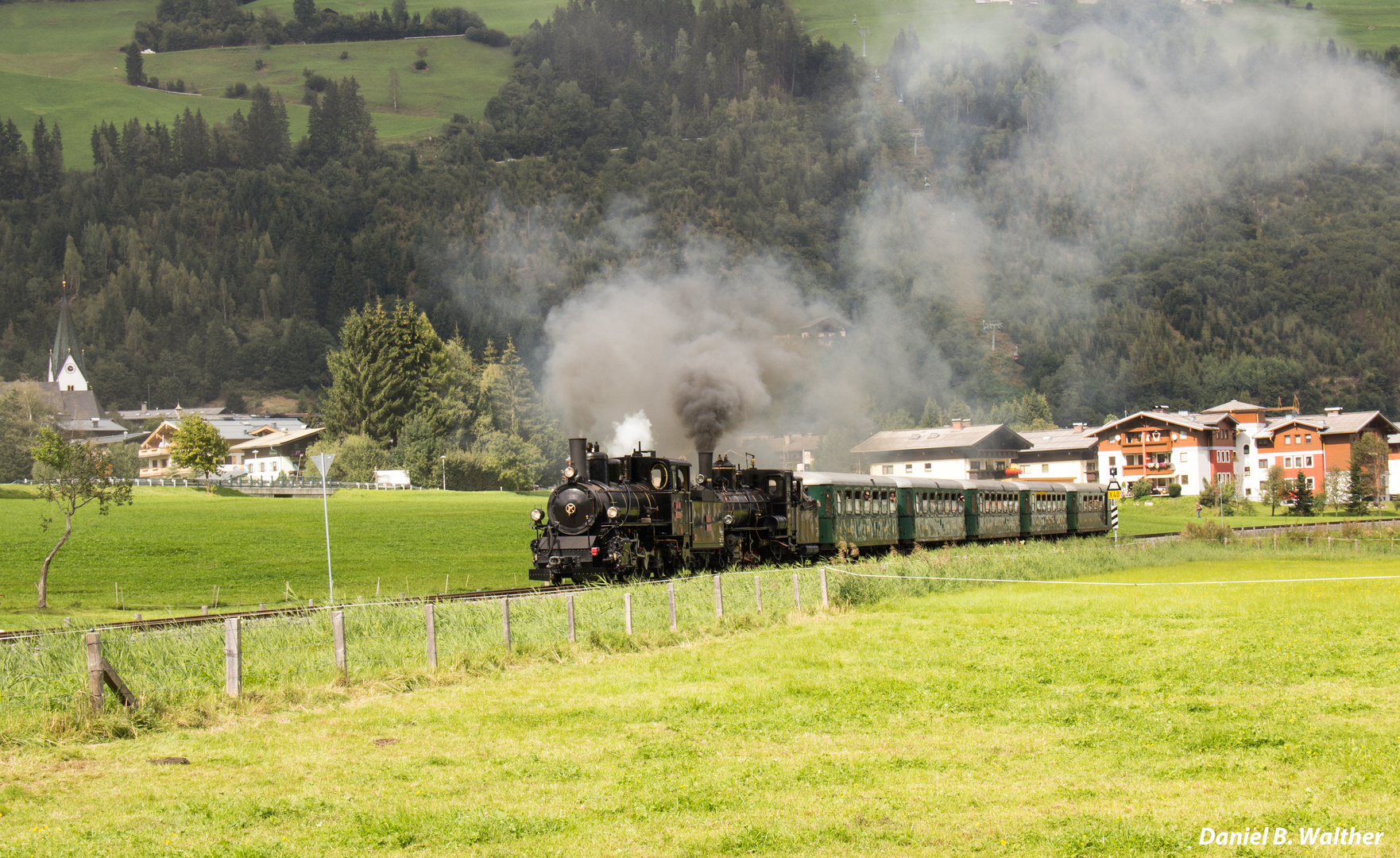 Ausfahrt aus Neukirchen am Großglockner