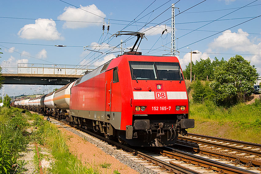 Ausfahrt aus Sangerhausen