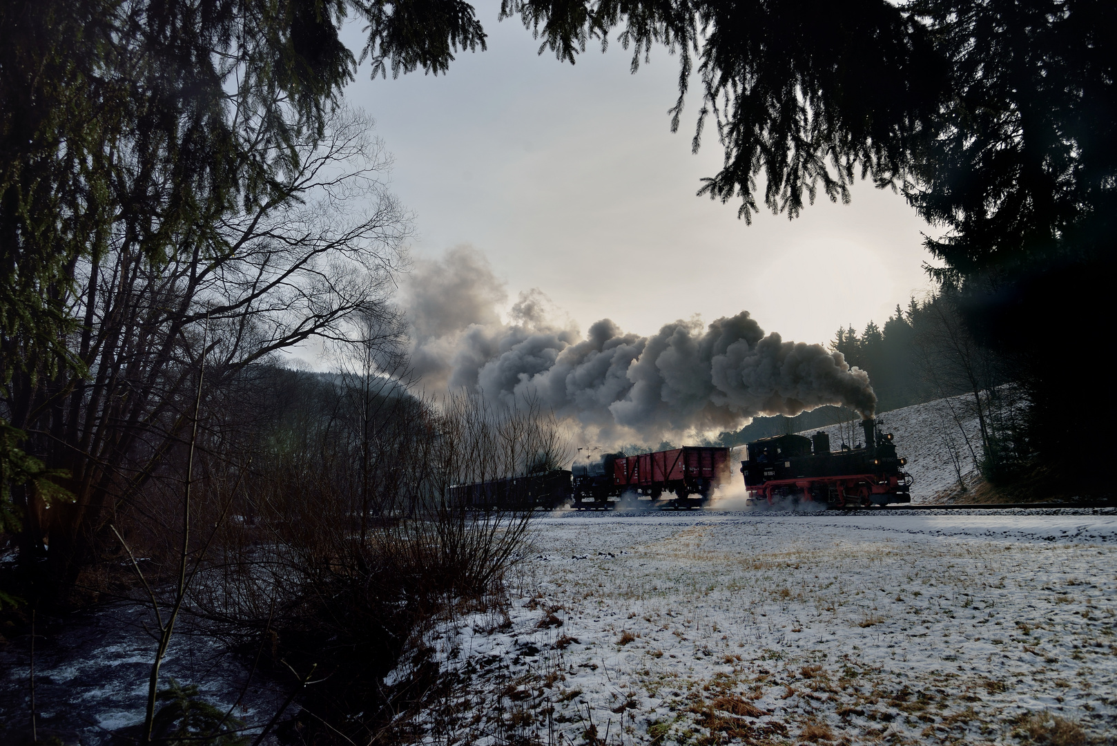 Ausfahrt aus Schmalzgrube