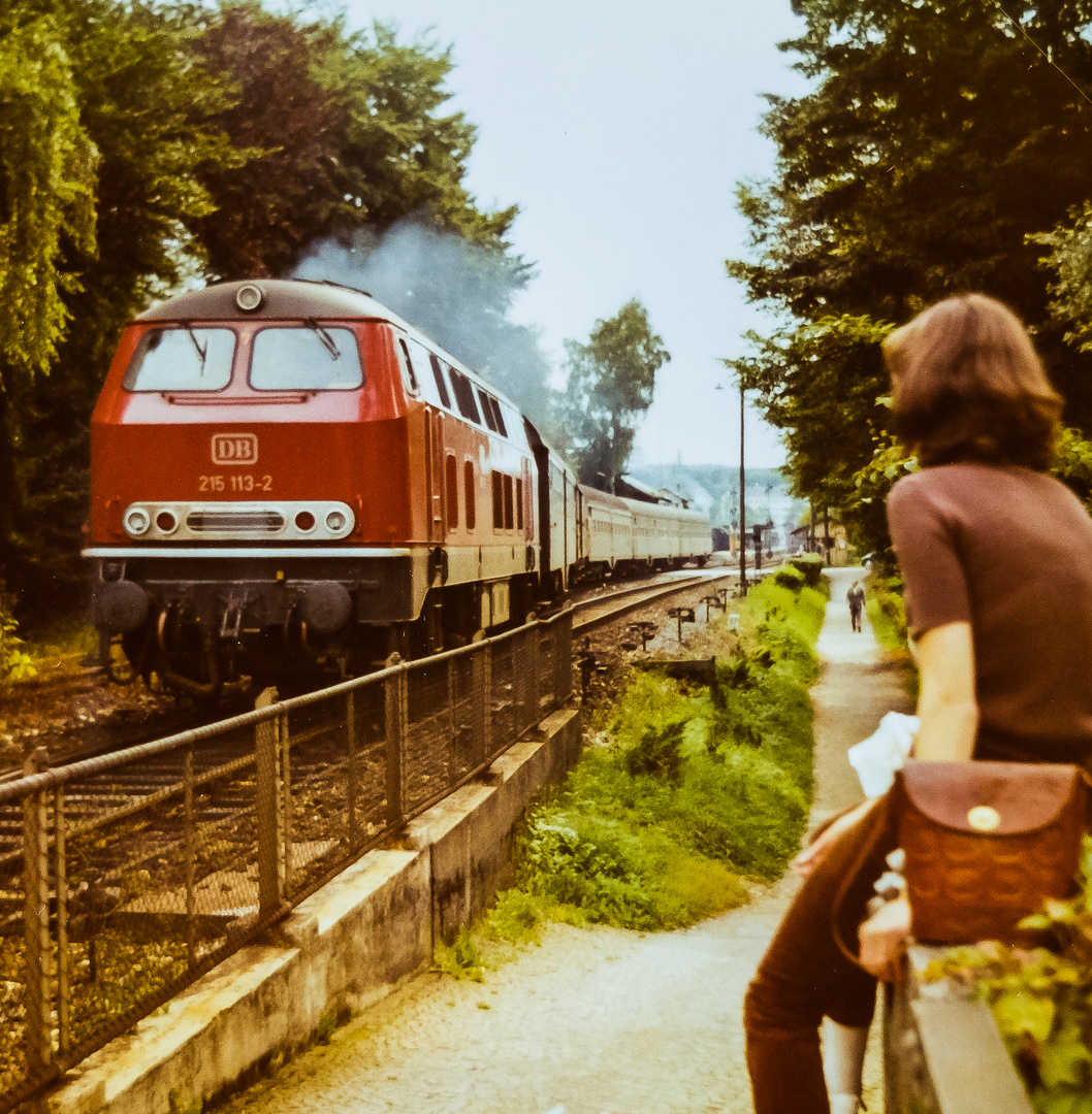 Ausfahrt aus Sigmaringen