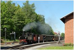 Ausfahrt Bahnhof Bertsdorf