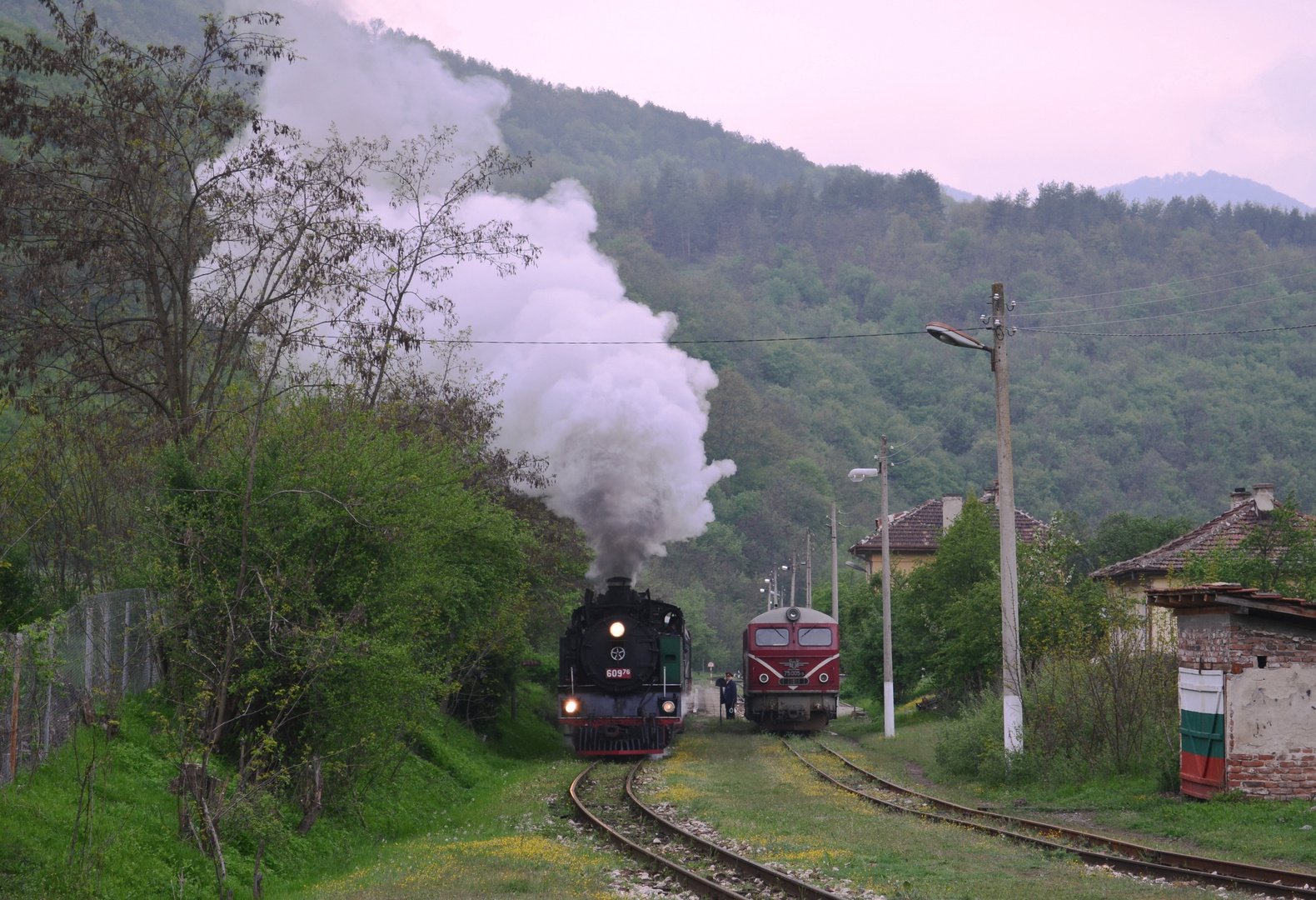 Ausfahrt Bahnhof Dolene BDZ