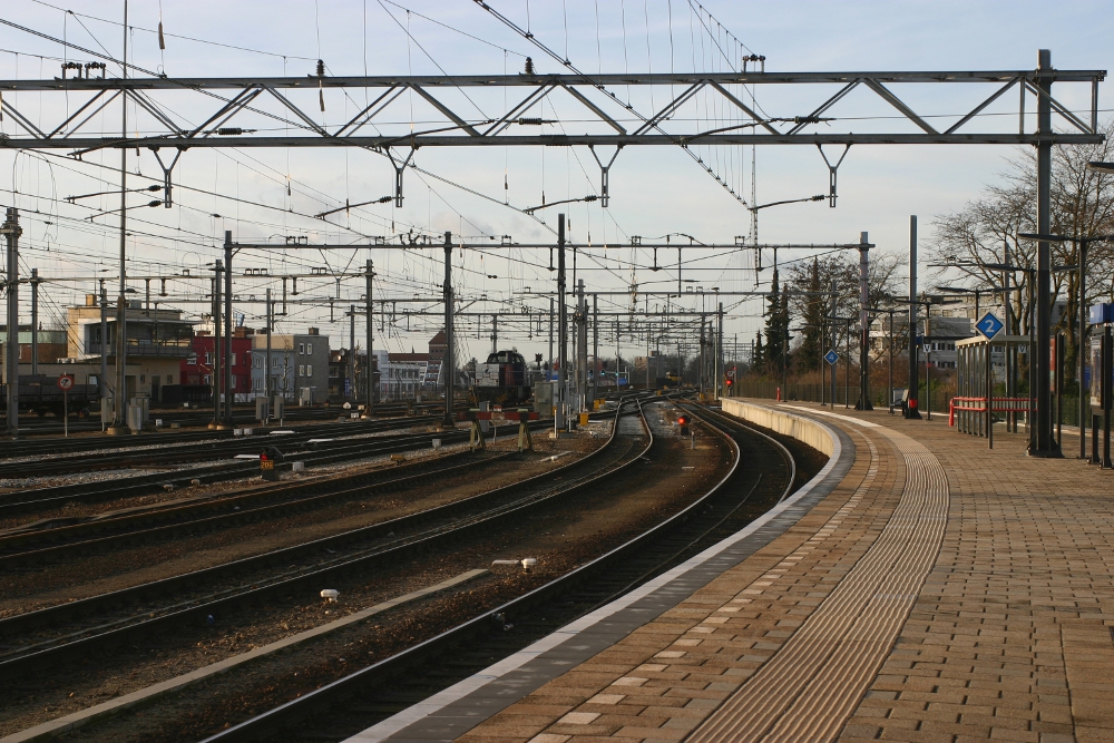 Ausfahrt Bahnhof Venlo Station