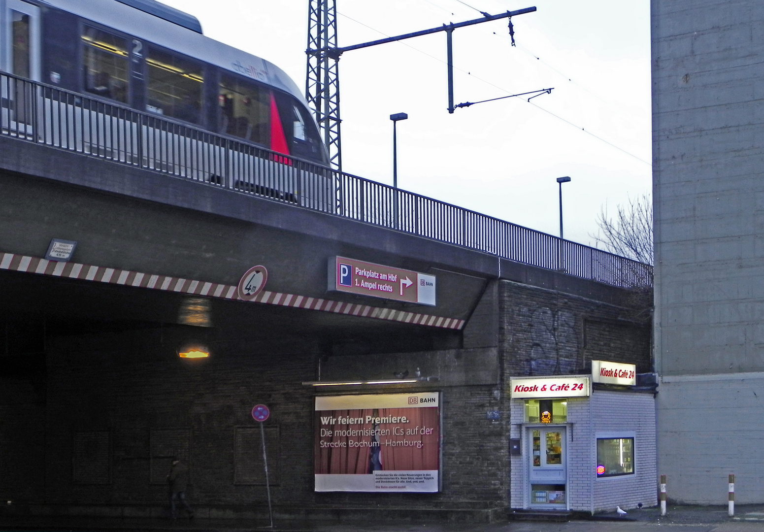 Ausfahrt Bochum Hbf