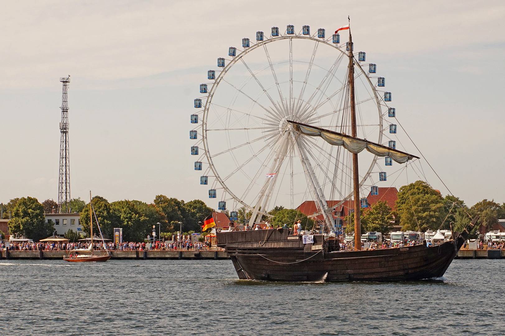 Ausfahrt der Hanse_Kogge