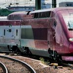 Ausfahrt des Thalys 