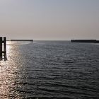 Ausfahrt Hafen Langeoog