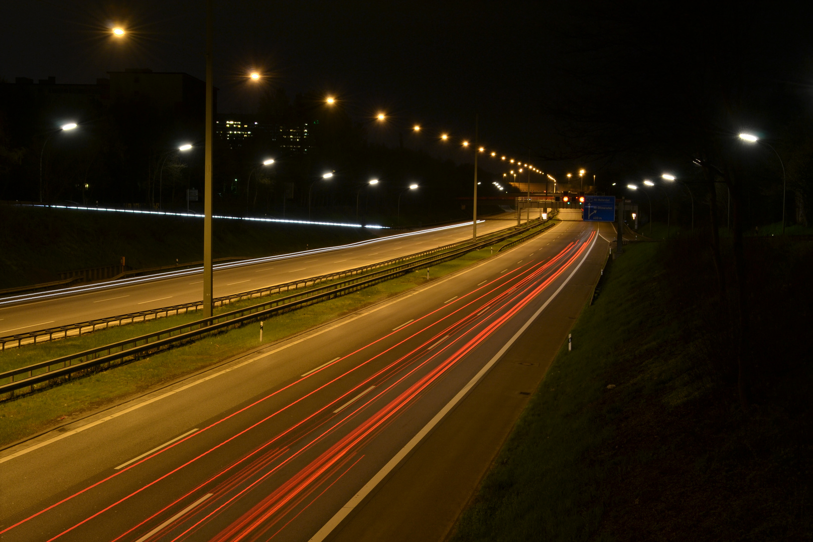 Ausfahrt Hamburg-Bahrenfeld