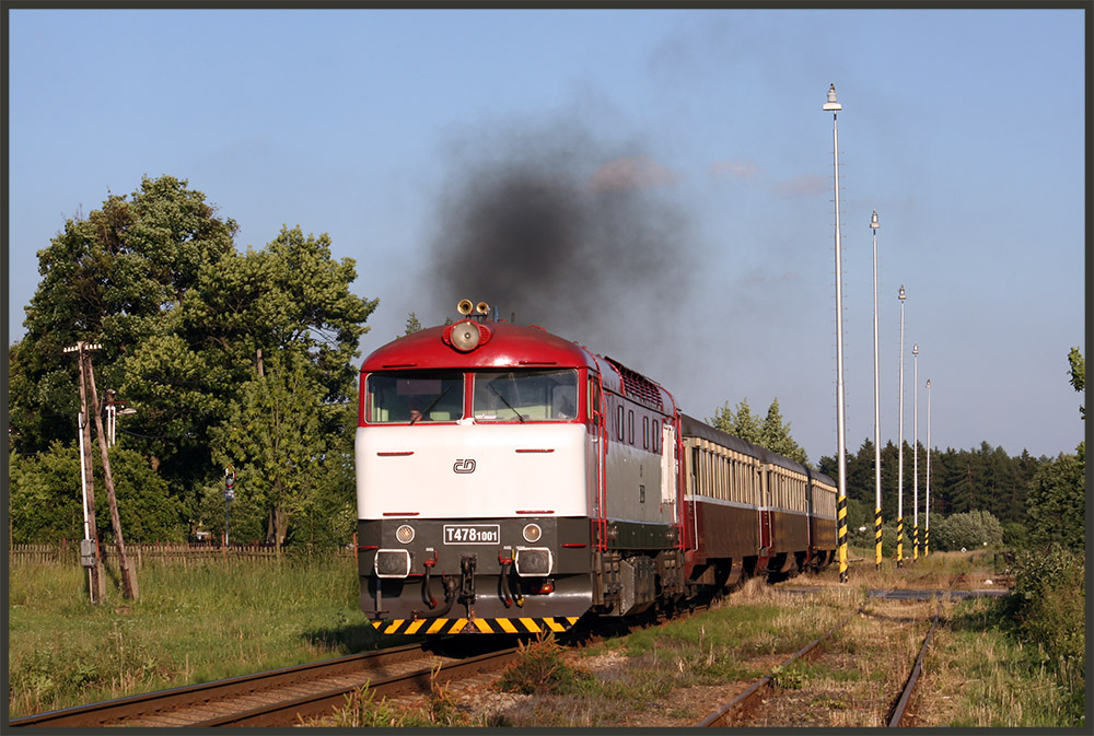 Ausfahrt im Abendlicht