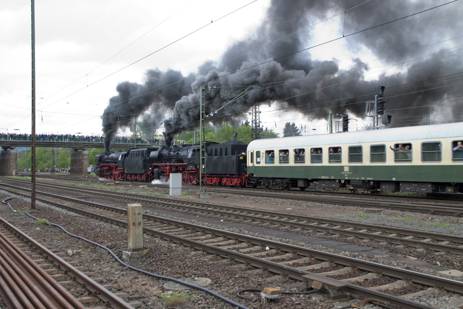 Ausfahrt in Bebra